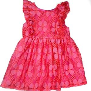 Cute pink dress for toddler girl